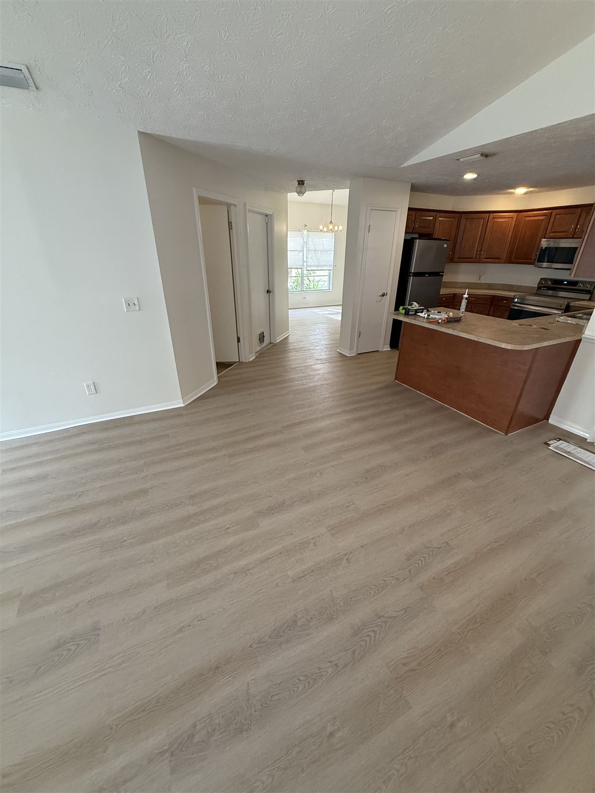Open concept kitchen remodel by 3DCON LLC